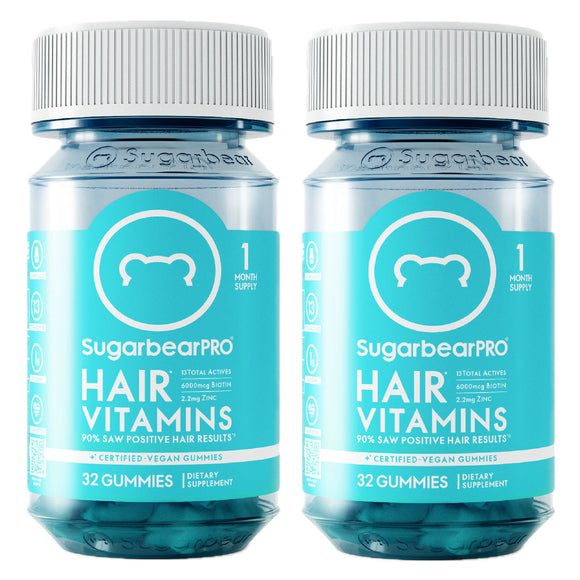 SugarbearPRO Hair Vitamins - 2 Month Pack
