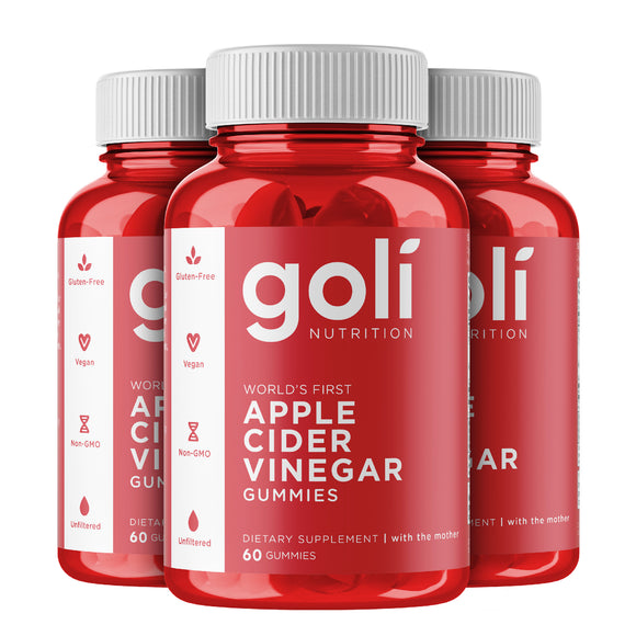 Goli Trio - 3 ACV Bottles